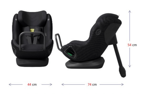 medidas de la silla Minikid core